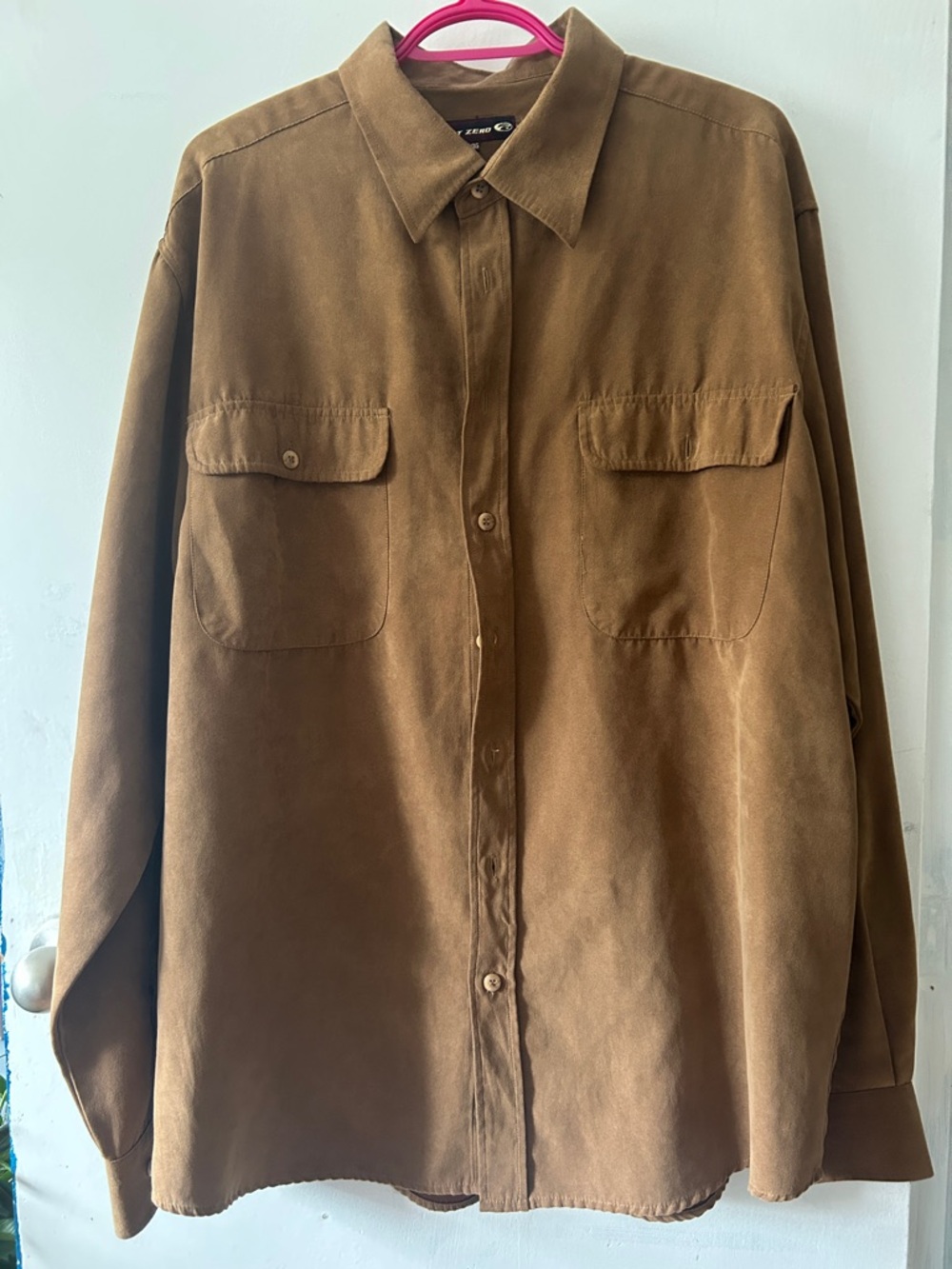 Point Zero Brown Casual Button Down Shirt